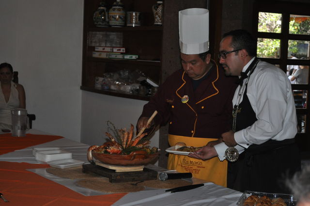 La degustacion de los jueces